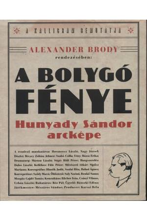 A bolygó fénye - Hunyady Sándor arcképe