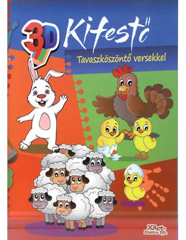 Tavaszköszöntő versekkel - 3D Kifestő