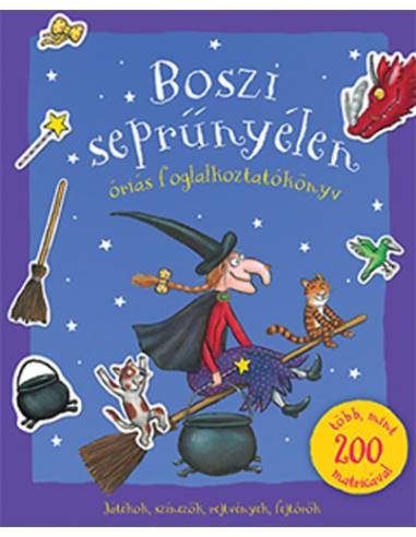 Boszi seprűnyélen - óriás foglakoztató