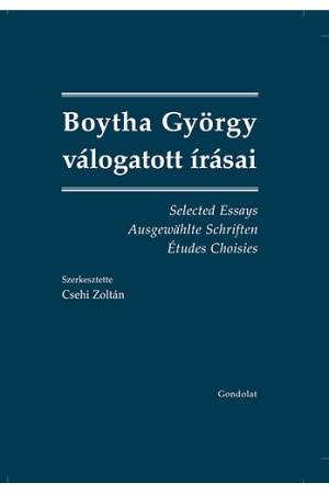 Boytha György válogott írásai