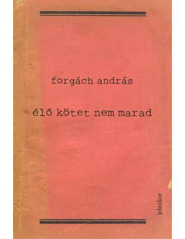 Élő kötet nem marad