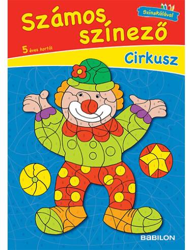 Számos színező - Cirkusz