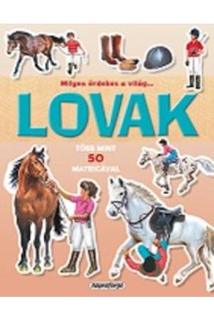 Milyen érdekes a világ... Lovak - Több mint 50 matricával