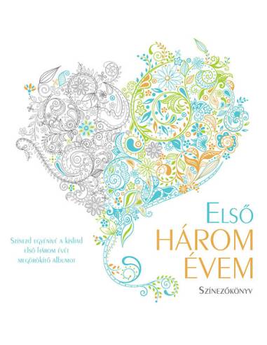 Első három évem - Kisfiú - Színezőkönyv