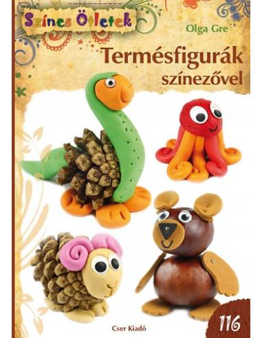Termésfigurák színezővel