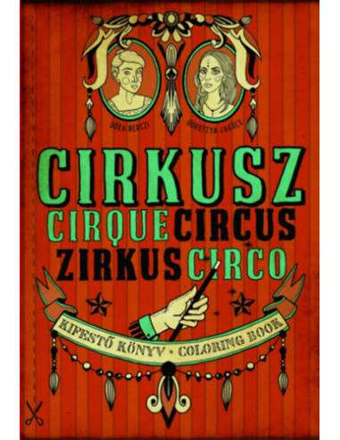 Cirkusz - Kifestő könyv
