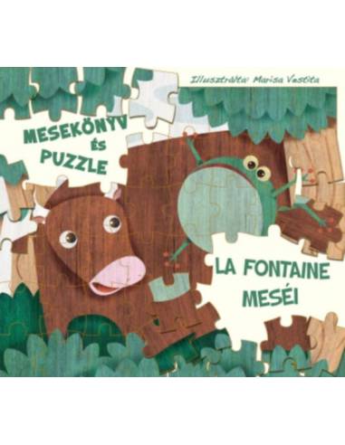 La Fontaine meséi - mesekönyv és puzzle