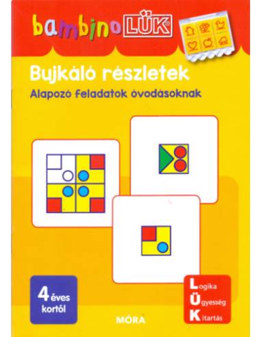 Bujkáló részletek - LDI120 - Alapozó feladatok óvodásoknak - BambinoLÜK