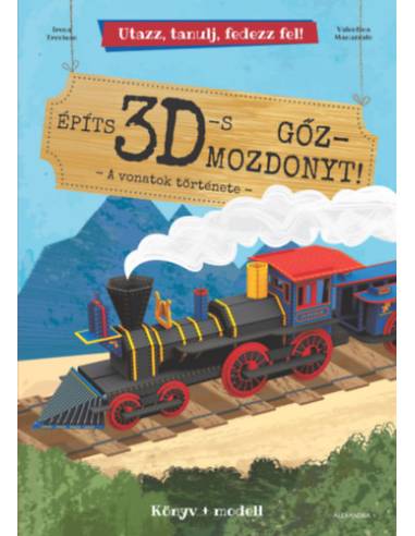 Építs 3D-s gőzmozdonyt