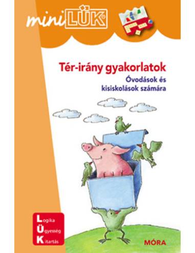 Tér-irány gyakorlatok - LDI605 - Óvodások és kisiskolások számára - MiniLÜK
