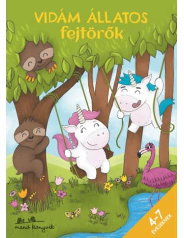 Vidám állatos fejtörők 4-7 éveseknek