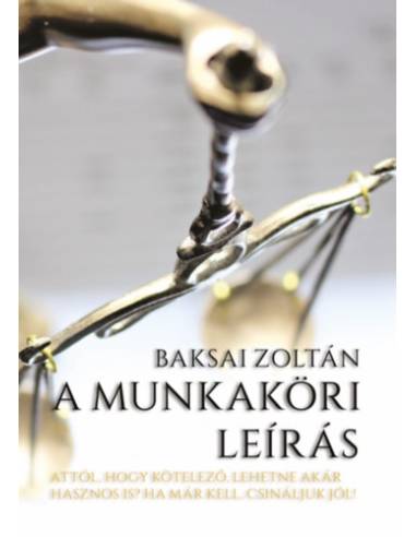 A munkaköri leírás