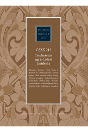 OSZK 215 - Tanulmányok egy évforduló tiszteletére
