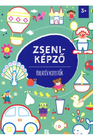 Zseniképző - Kreatív kifestők