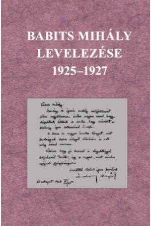 Babits Mihály levelezése 1925-1927