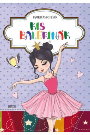 Kis balerinák - Matricás kifestő