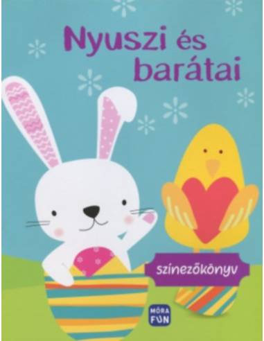 Nyuszi és barátai - Színezőkönyv