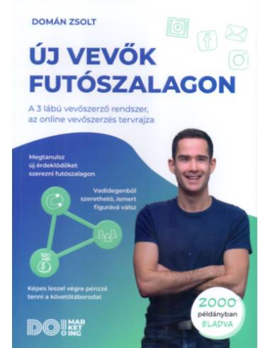 Új vevők futószalagon - A 3 lábú vevőszerző rendszer, az online vevőszerzés tervrajza