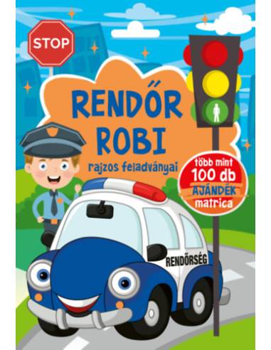 Rendőr Robi rajzos feladványai