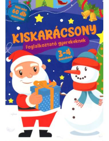 Kiskarácsony - foglalkoztató gyerekeknek - 3-4 éveseknek