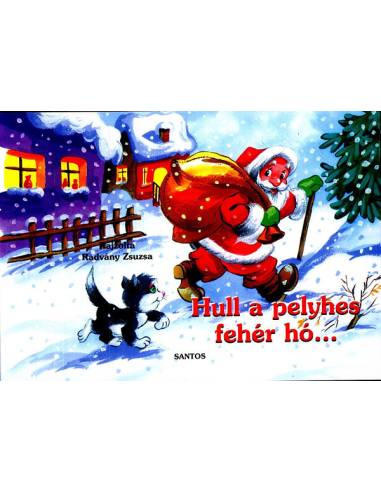 Hull a pelyhes fehér hó