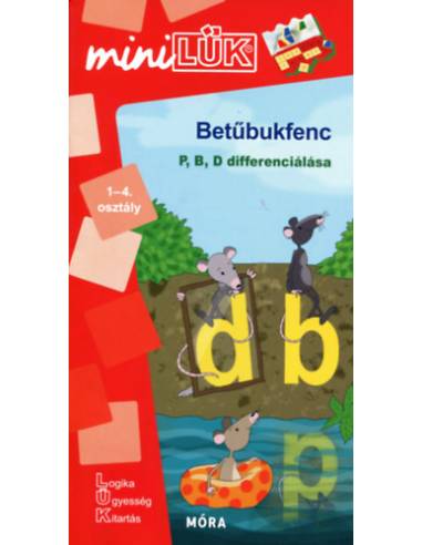 Betűbukfenc - LDI-267 - P, B, D differenciálása - 1-4. osztály - MiniLÜK