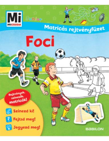 Foci - Mi Micsoda Junior Matricás rejtvényfüzet