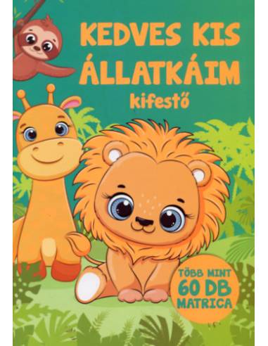 Kedves kis állatkáim - Kifestő