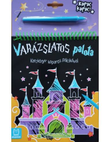 Karckönyv kaparós pálcikával - Varázslatos palota