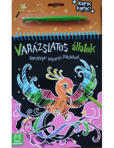 Karckönyv kaparós pálcikával - Varázslatos állatok