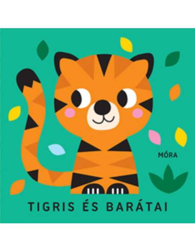 Tigris és barátai - Zörgő textilkönyv rágókával