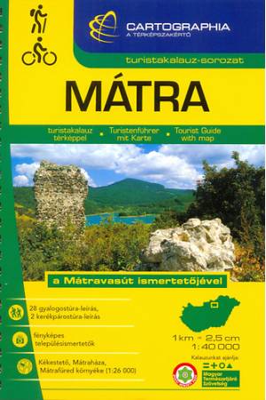 MÁTRA TURISTAKALAUZ 1:40 000 "SC" - a Mátravasút ismertetőjével