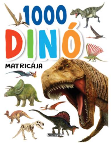 1000 dinó matricája - Fehér