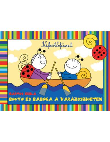 Bogyó és Babóca a Varázsszigeten - kifestőfüzet