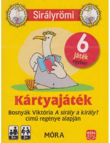 Sirályrömi kártyajáték + rejtvényfüzet