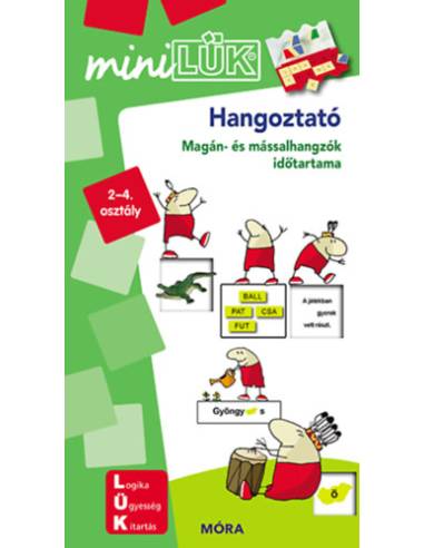 Hangoztató - LDI237 - Magán- és mássalhangzók időtartama 2-4. osztály - MiniLük
