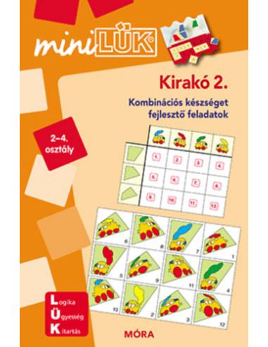Kirakó 2. - LDI604 - Kombinációs készséget fejlesztő feladatok 2-4. osztály - MiniLÜK