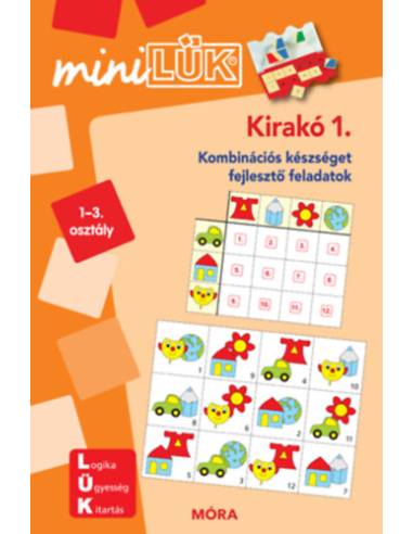 Kirakó 1. 1-3. osztály - LDI603 - Kombinációs készséget fejlesztő feladatok - MiniLÜK