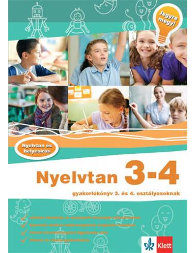 Nyelvtan 3-4 - Gyakorlókönyv 3. és 4. osztályosoknak - Jegyre megy!