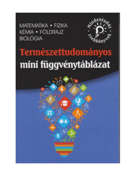Természettudományos mini függvénytáblázat - matematika, fizika, kémia, földrajz, biológia