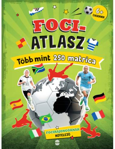 Fociatlasz több mint 250 matricával