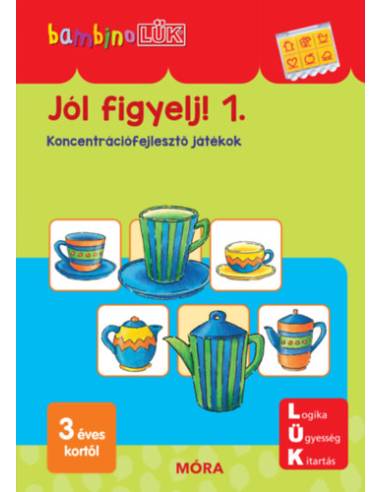 Jól figyelj 1. - LDI - 104 - Koncentrációfejlesztő játékok