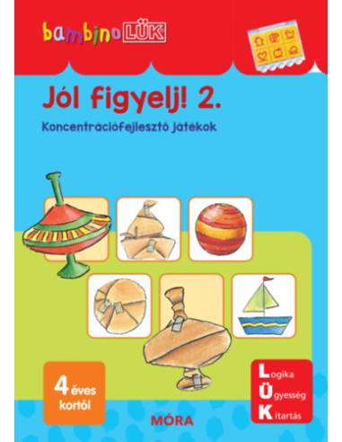Jól figyelj 2. - LDI- 105 - Koncentrációfejlesztő játékok