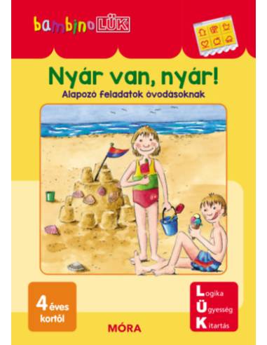 Nyár van, nyár! - Alapozó feladatok óvodásoknak - bambinoLÜK