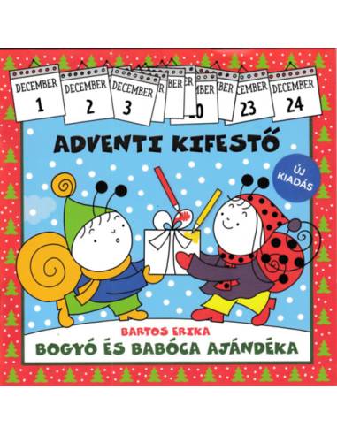 Bogyó és Babóca ajándéka - Adventi kifestő