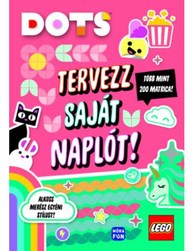 Lego Dots - Tervezz saját naplót! - Több mint 200 matrica!