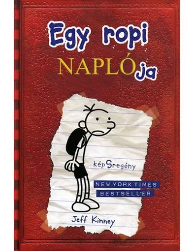 Egy ropi naplója - képSregény - kemény kötés