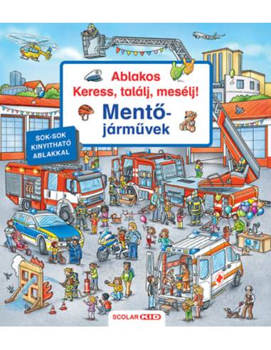 Ablakos Keress, találj, mesélj! - Mentőjárművek
