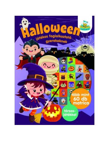 Halloween - Játékos foglalkoztató gyerekeknek