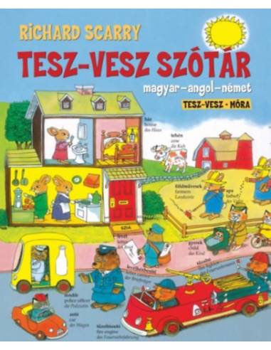 Tesz-vesz szótár - Richard Scarry